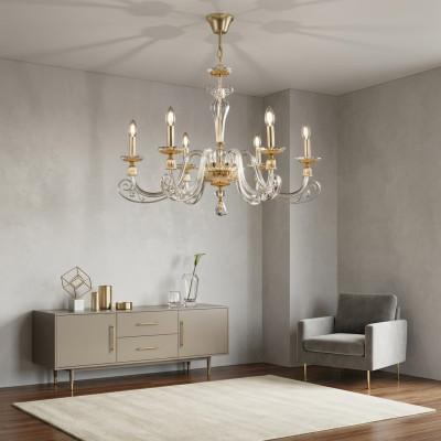 Plafondlamp Luxe Kroonluchter Kristal Lamp Hanglamp Gouden Lampen