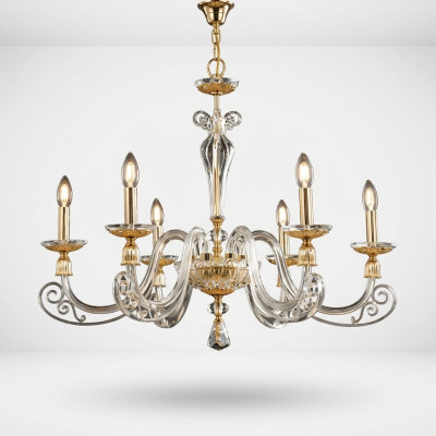 Plafondlamp Luxe Kroonluchter Kristal Lamp Hanglamp Gouden Lampen