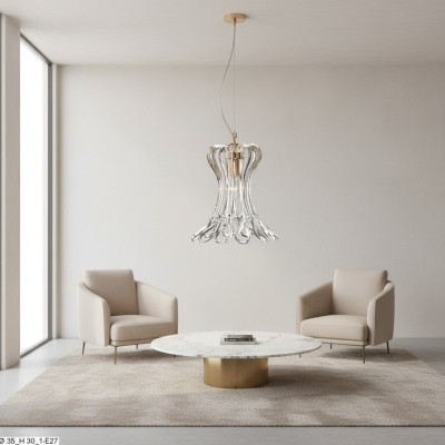 Luxe plafondlamp Klassieke kroonluchter Luster kristallen lampenlampen