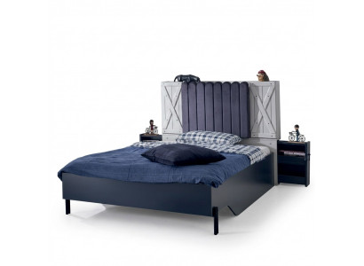 Moderne Stijl Bed Houten Bedden Luxe Ontwerp Slaapkamer Meubels Houten Bed