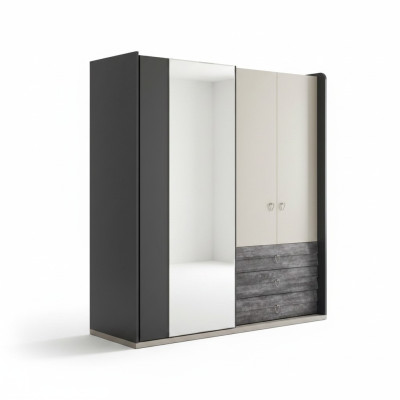Kledingkast Ontwerp Luxe Kast Moderne Stijl Kasten Slaapkamer Meubels.