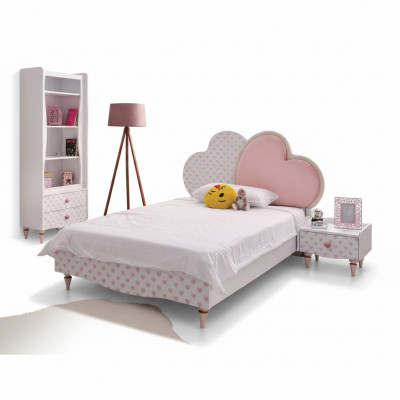Luxe bedden kinderbed kinderkamer bed kindermeubels hout wit nieuw