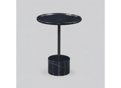 Stijlvolle zwarte bijzettafel salontafel slaapkamer commode tafels