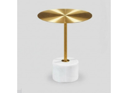 luxe salontafels rond modern metaal goud stijlvolle bijzettafel