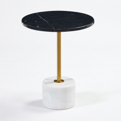 Marmer stijlvolle bijzettafel luxe salontafels Rond modern