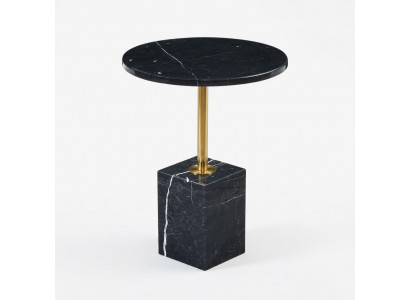 Rond salontafel Topkwaliteit Zwart stijlvol Bijzettafel nieuw luxueus