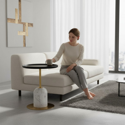 Ontwerper salontafel bijzettafel woonkamertafel meubels ronde tafels nieuw