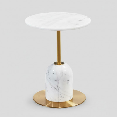 Bijzettafel Hoogwaardig Marmer Modern Salontafel Koffietafel Woonkamer