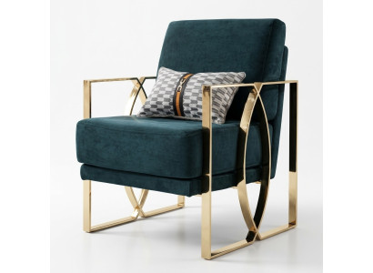 Luxe fauteuils Modern ontwerp Groen Ontspanningsstoel Zitplaats Luxe Wachtruimte Nieuw