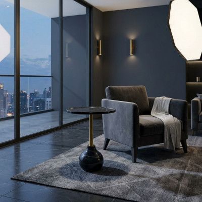 Salontafel Luxe Ontwerp Salontafel Koffie Bijzettafels Woonkamer Rond