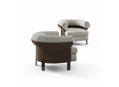 luxe fauteuils Moderne fauteuil TV-bank 1-zitsbank Stoffen stof