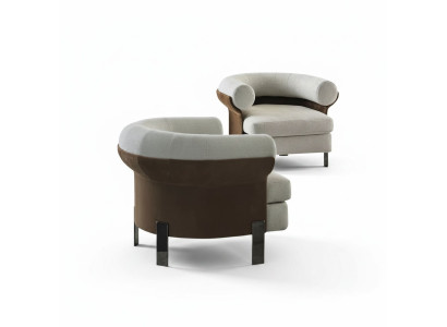luxe fauteuils Moderne fauteuil TV-bank 1-zitsbank Stoffen stof