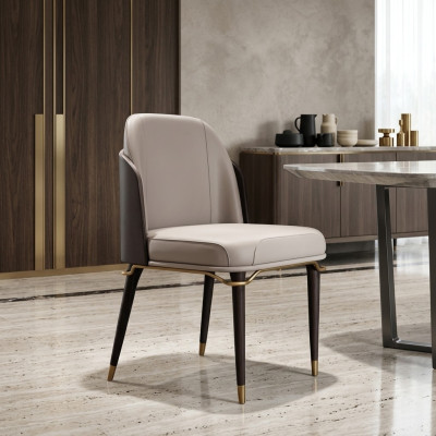 Eetkamerstoelen Woonkamerstoel met houten poten Modern nieuw Meerkleurig nieuw