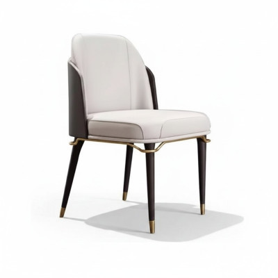 Eetkamerstoelen Woonkamerstoel met houten poten Modern nieuw Meerkleurig nieuw