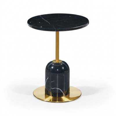 Ontwerper Zwarte salontafel Bijzettafel Woonkamer Luxe meubel Tafel