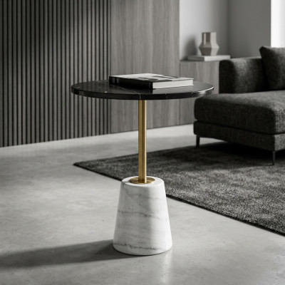 Ronde bijzettafel salontafel Moderne koffietafel Bijzettafel Meubels