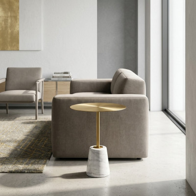 Ontwerper Hoogwaardige bijzettafel Ronde luxe bijzettafel