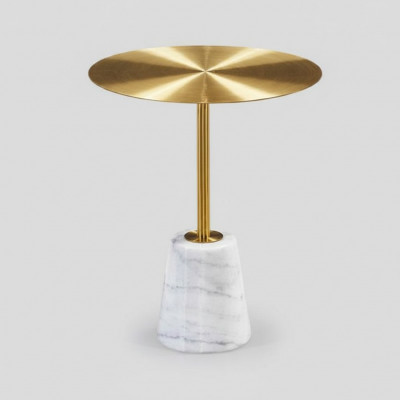 Ontwerper Hoogwaardige bijzettafel Ronde luxe bijzettafel