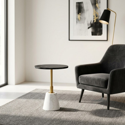 Bijzettafel van rund Designer Salontafel Koffietafel Woonkamermeubilair Nieuw