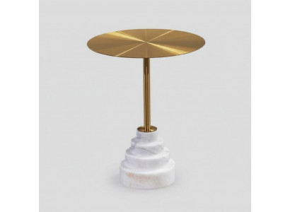 Moderne salontafel Luxe metalen bijzettafel bijzettafels Woonkamer Rond nieuw