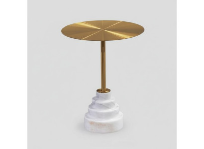 Moderne salontafel Luxe metalen bijzettafel bijzettafels Woonkamer Rond nieuw