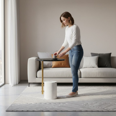 Ronde salontafel Bijzettafel in meerdere kleuren Ontwerptafel nieuw