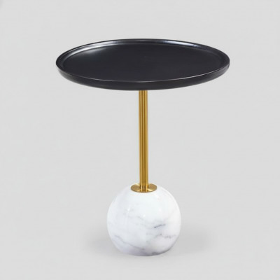 Moderne salontafel Ronde bijzettafel Luxe woonkamer bijzettafel