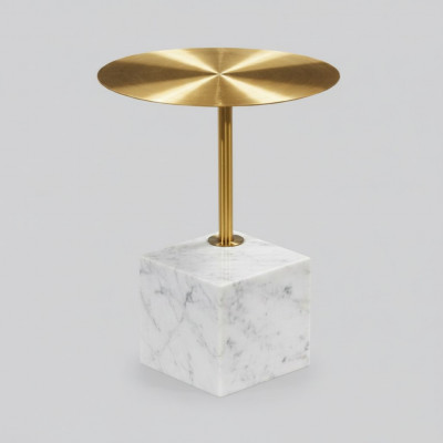 Luxe Witte Bijzettafel Woonkamer Designer Opbergtafels
