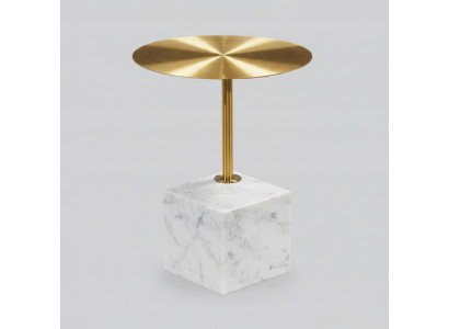 Luxe Witte Bijzettafel Woonkamer Designer Opbergtafels