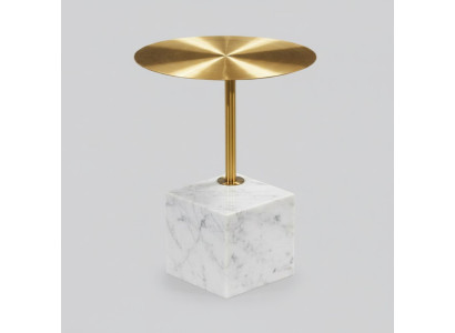 Luxe Witte Bijzettafel Woonkamer Designer Opbergtafels