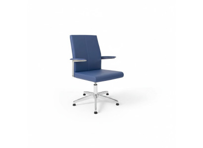 Moderne gamestoel blauw bureaustoel bureau draaistoel directiefauteuil nieuw