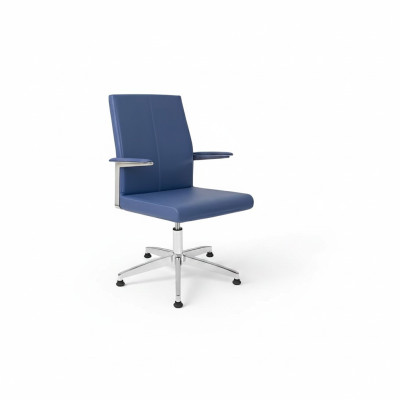Stijlvolle Gamingstoel blauw bureaustoel draaistoel directiezetel nieuw