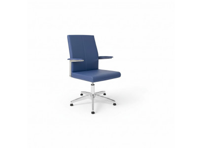 Stijlvolle Gamingstoel blauw bureaustoel draaistoel directiezetel nieuw