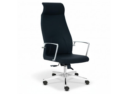 Moderne kunstlederen draaistoel zwart, bureaustoel, gamestoel, bureaustoelen.
