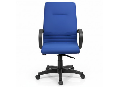 Kantoorstoel Gaming Eenpersoonsstoel Blauw Bureaustoel Bureaustoel Bureau Draaistoel