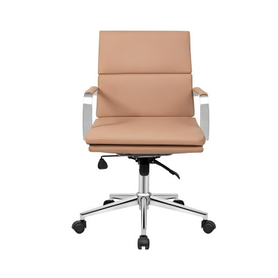 Luxe draaistoel Beige Gaming moderne eenpersoonskantoorstoel Bürostuhl Bürostuhl