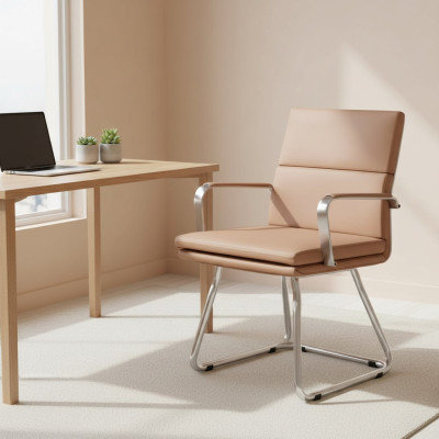 Wachtkamer Praktijk Kantoor Kantoorinrichting Lederen Stoelen Fauteuils Vergaderstoel
