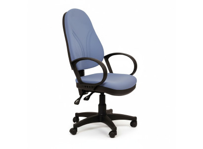 Hoogwaardige bureaustoel Gaming stoel Blauwe bureaustoel Bureau draaistoel