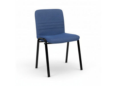 Kantoorstoel Blauwe Luxe Kantoorstoel Stoffen Designerstoel Metalen meubels