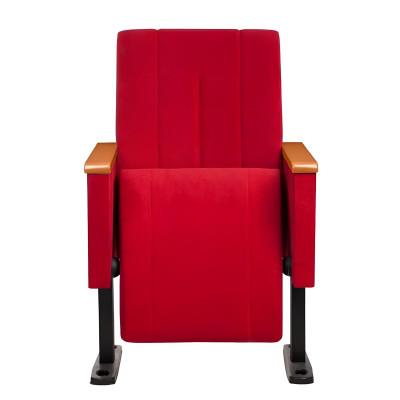 Designer Rode Luxe Stoel 1-Zits Moderne Fauteuil Textiel Houten Meubels
