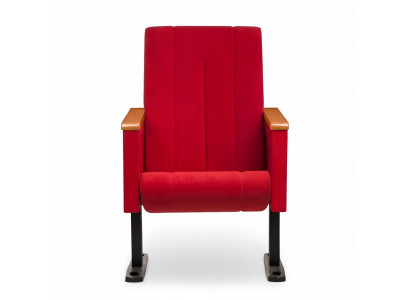 Designer Rode Luxe Stoel 1-Zits Moderne Fauteuil Textiel Houten Meubels