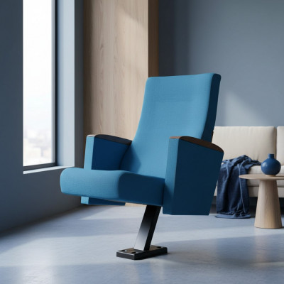 Bioscoopstoel Theaterstoel Beklede stoelen Voet met vaste montage Leunstoel