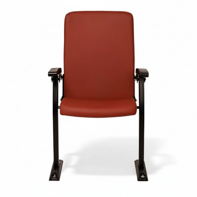 Fauteuil Bank 1-zits voor theaterontwerp Luxe Rood Fauteuil Art Deco Textiel Nieuw