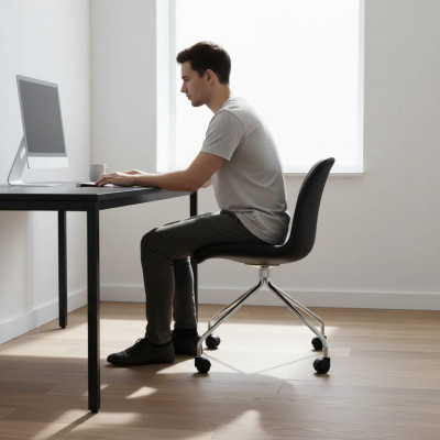 Sessel Stoelen Executive Chair Kantoorinrichting Stoel Bureaustoel Draaistoel Zwart