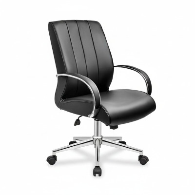 Fauteuil kunstleer gestoffeerd Draaibare computerstoelen Meubilair Kantoorstoel Directiestoel