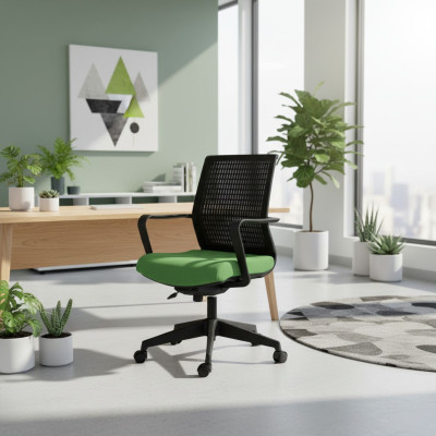 Bureaustoel bureaustoel nieuwe stoel Moderne bureaustoel Groene gamestoel Nieuw