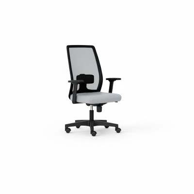 Chef draaibare bureaustoel grijs, bureaustoel draaistoel stoel textielstoel
