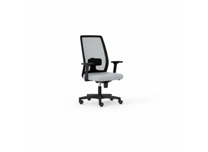 Chef draaibare bureaustoel grijs, bureaustoel draaistoel stoel textielstoel