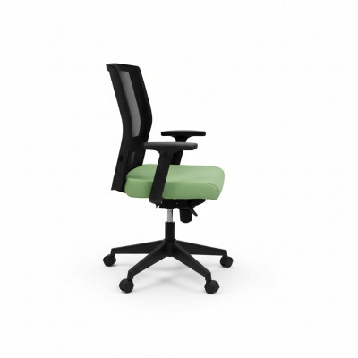 Bureaustoelen Luxe Groene gestoffeerde bureaustoelen Meubels Directiestoel