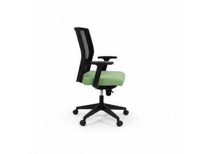 Bureaustoelen Luxe Groene gestoffeerde bureaustoelen Meubels Directiestoel